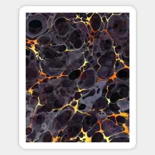 Abstract Marbling Pattern Sticker